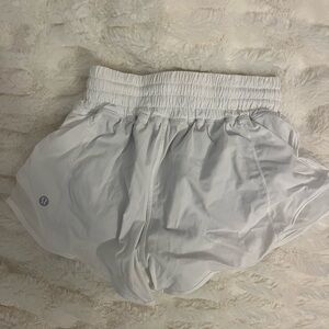 lululemon athletica Women's Athletic White Shorts
